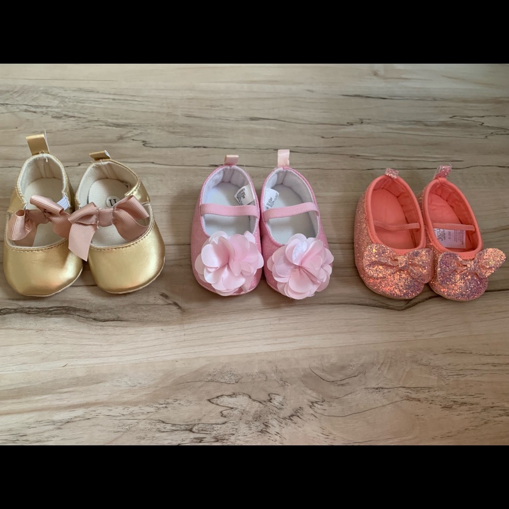 Newborn girl shoes
